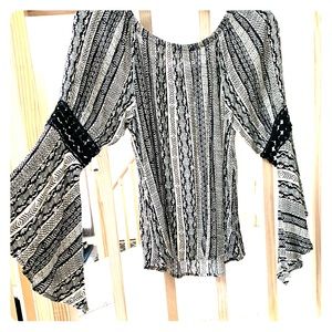 Off the shoulders blouse